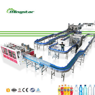Full Automatic Operation Pet Liquid Water Bottle Machine Production Bottling Filling Machine Line