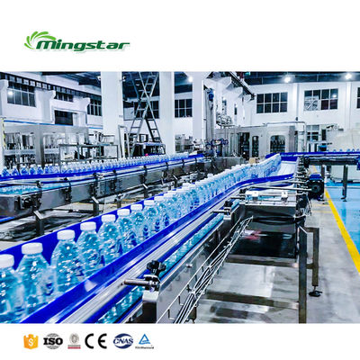 Fully Automatic Small Scale Water Bottling Drinking Packing Liquid Water Bottle Filling Machine Line for Plant