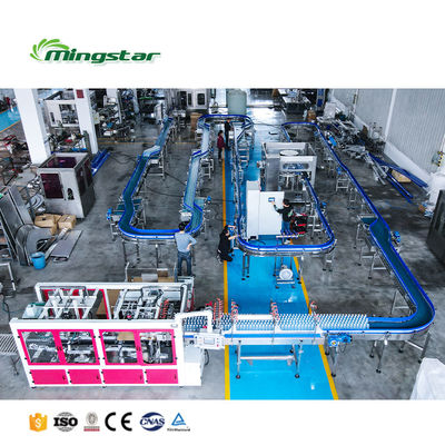 Fully Automatic Small Scale Water Bottling Drinking Packing Liquid Water Bottle Filling Machine Line for Plant