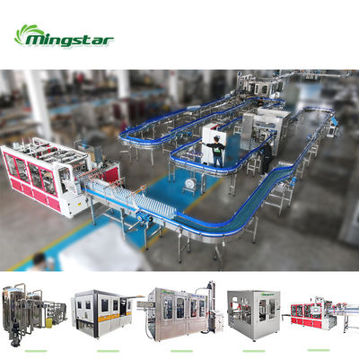 Soft Drink Bottling Plant Machines Automatic Water Production Line Beverage Bottle Filling and Capping Machine