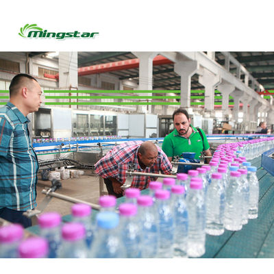 Semi Automatic Capping Conveyor Belt Small Drinking Water Filling Machine