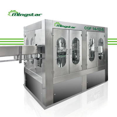 CGF14-12-5 High Performance High Quality Fully Automatic Three in One Lower Price Electric Water Liquid Filling Machine