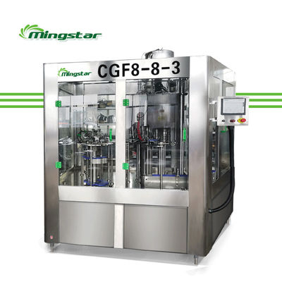 CGF8-8-3 Automatic Mineral Water Filling Machine for PET Bottle and Glass Bottle Water Filling Machine