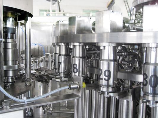 RCGF40-40-10 High Precision Automatic Three in One Bottled Sugarcane Juice Making Machine Beverage Filling for Apple Juice