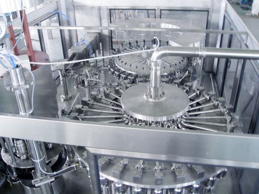 RCGF40-40-10 High Precision Automatic Three in One Bottled Sugarcane Juice Making Machine Beverage Filling for Apple Juice