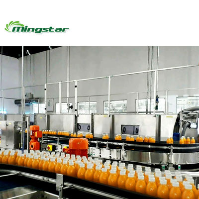 3000 6000BPH Most Popular High Quality Juice Production Line Sale Liquid Juice Bottle Filling Machine