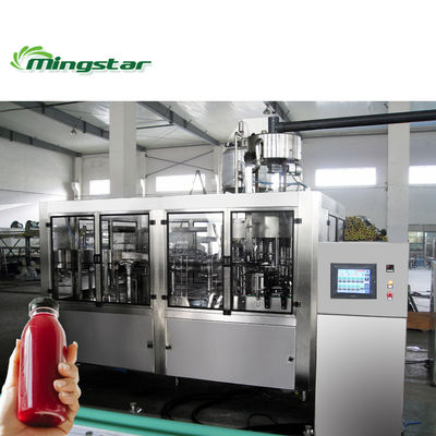 3000 6000BPH Most Popular High Quality Juice Production Line Sale Liquid Juice Bottle Filling Machine