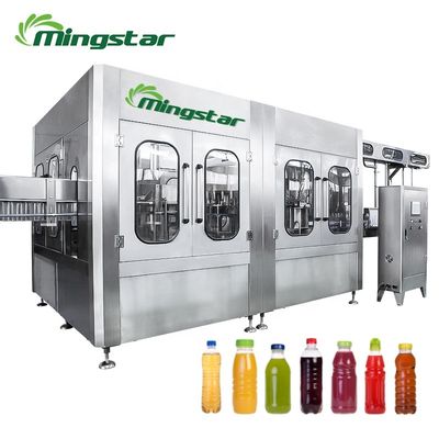Mingstar RCGF40-40-10 Most Popular Industrial Full Automatic Small Juice Production Machine Small Juice Filling Machine