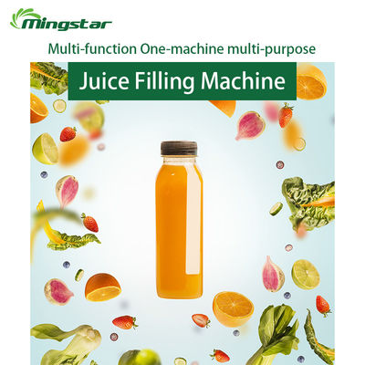 Mingstar RCGF16-16-5 Automatic Small Hot Fruit Juice Drink Filling Packing Machine Liquid Filling Machine