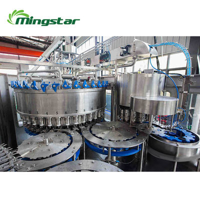 Mingstar RCGF16-16-5 Automatic Small Hot Fruit Juice Drink Filling Packing Machine Liquid Filling Machine