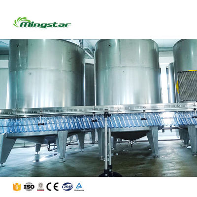 Mingstar Automatic Beer Water Filling Machine Plastic Bottle Oil Liquid Pure Mineral Water Production Line