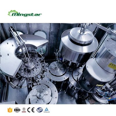 Mingstar Automatic Beer Water Filling Machine Plastic Bottle Oil Liquid Pure Mineral Water Production Line