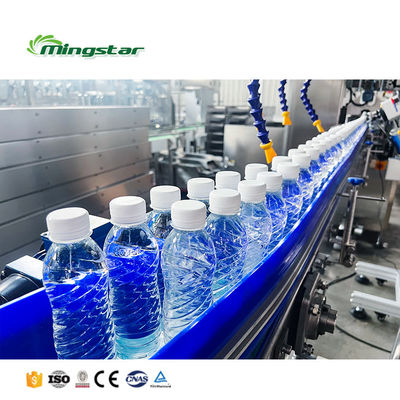 Mingstar Automatic Beer Water Filling Machine Plastic Bottle Oil Liquid Pure Mineral Water Production Line