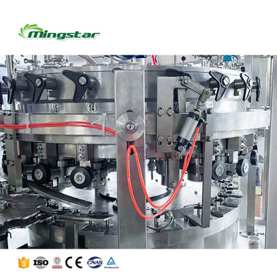 China Supply Aerosol   Soft Carbonated Drink Filling Line Machine Fully Automatic Can Filling Machine for Carbonated Beverage