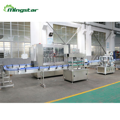 Semi Automatic Small Scale Bottle Manufacturing Olive Cooking Edible Oil Bottle Filling Machines