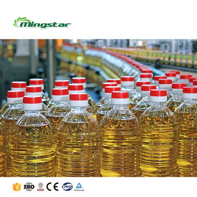 Oil Bottling Line Olive Palm Vegetable Edible Cooking Sunflower Oil Filling Machine