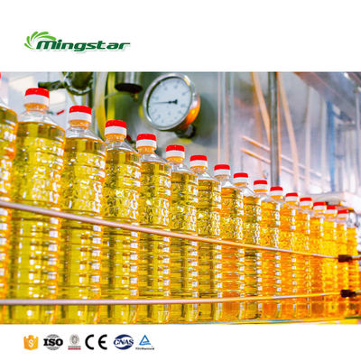 Oil Bottling Line Sunflower Olive Palm Vegetable Edible Cooking Oil Filling Machine