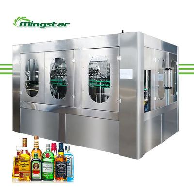 3 in 1 Glass Bottle Vodka Automatic Bottle Liquid Filling Machine Liquor Wine Filling Machine