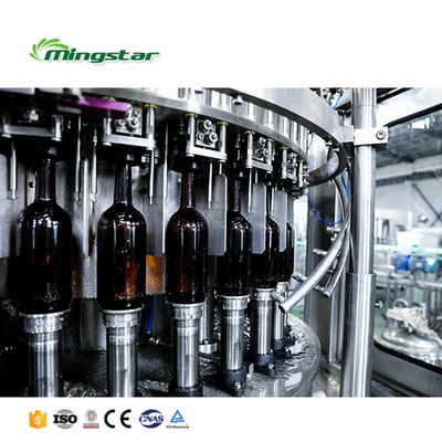 3 in 1 Glass Bottle Vodka Automatic Bottle Liquid Filling Machine Liquor Wine Filling Machine