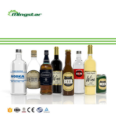3 in 1 Glass Bottle Vodka Automatic Bottle Liquid Filling Machine Liquor Wine Filling Machine