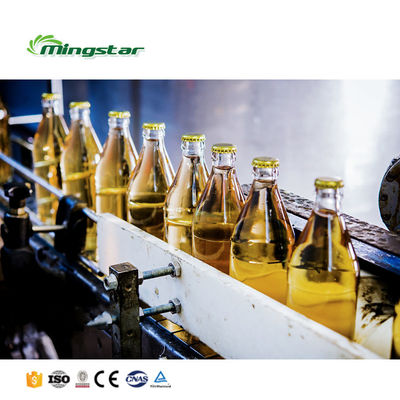 Automatic Rotary Liquid Glass Bottle Wine Filling Machine Bottle Making Production Machine