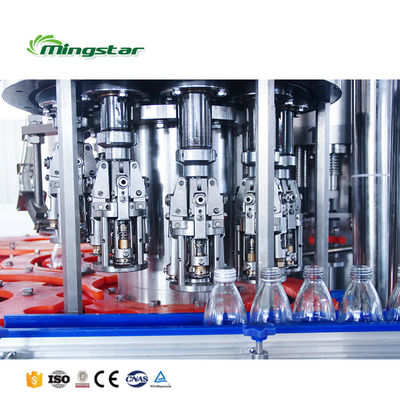 Mingstar GCGF14-12-4 2000BPH 3 in 1 Automatic 330ml Small Scale Glass Bottle Making Machine Liquid Filling Machine