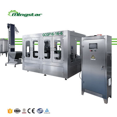 Fully Automatic Liquor Sparkling Bottling Machine Glass Bottle Filling Machine Production Line