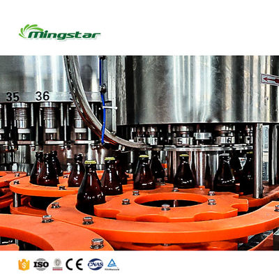 Fully Automatic Liquor Sparkling Bottling Machine Glass Bottle Filling Machine Production Line