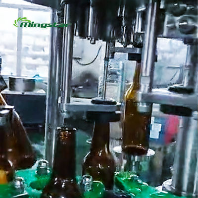 Mingstar Automatic Glass Bottle Filling Machine Beer Filling Machine Price Filling Machines