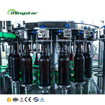 Mingstar Automatic Glass Bottle Filling Machine Beer Filling Machine Price Filling Machines