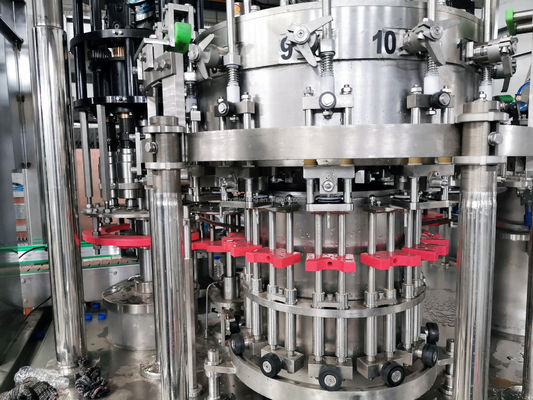 High Quality Full Automatic  3 in 1  Scale Soda Drink Production Filling Line Machine