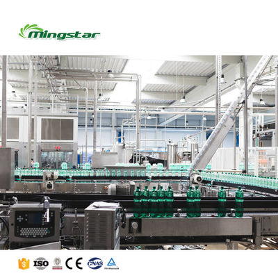 Water Bottling Carbonated Soft Drink Machine Carbonated Drink Production Filling Line