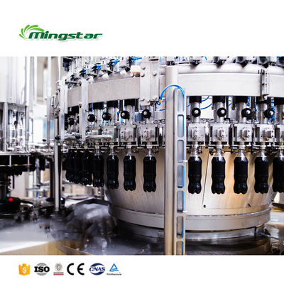 Small Carbonated Drink Filling Machine Caustic Soda Production Line Carbonated Soft Drink Making Machine