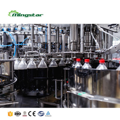 Small Carbonated Drink Filling Machine Caustic Soda Production Line Carbonated Soft Drink Making Machine