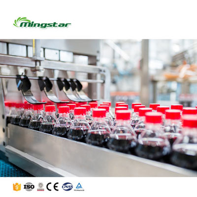 Small Carbonated Drink Filling Machine Caustic Soda Production Line Carbonated Soft Drink Making Machine