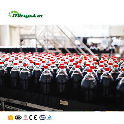 Small Carbonated Drink Filling Machine Caustic Soda Production Line Carbonated Soft Drink Making Machine