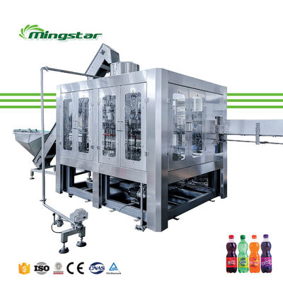 Small Carbonated Drink Filling Machine Caustic Soda Production Line Carbonated Soft Drink Making Machine