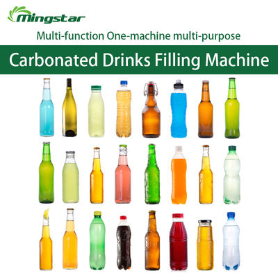 Small Carbonated Drink Filling Machine Caustic Soda Production Line Carbonated Soft Drink Making Machine