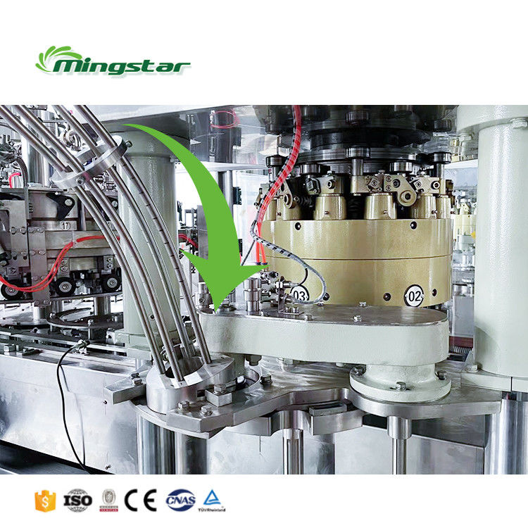 China Made  Full Automatic Filling Plant Can Sealing  Filling Machine to Canning Beer   Energy Drink Beverage