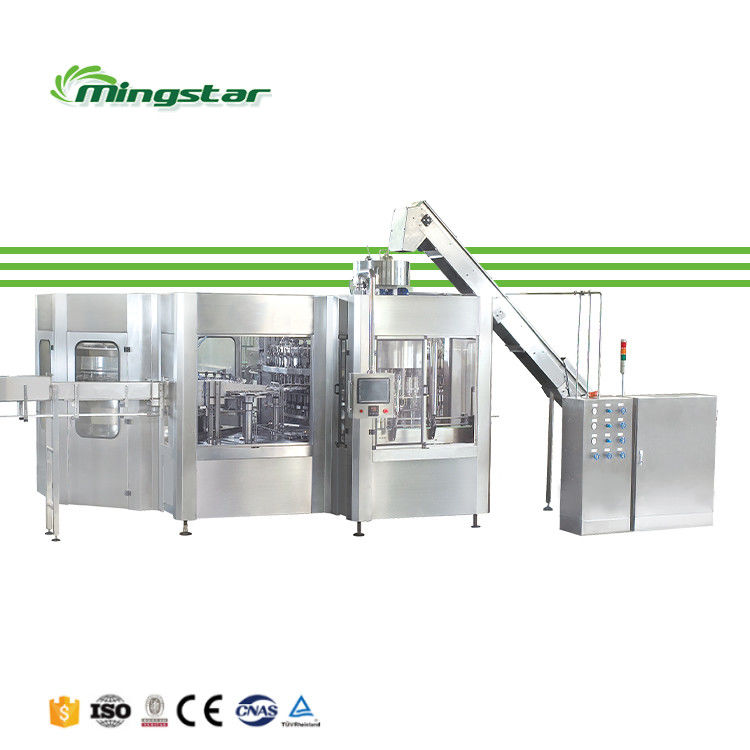 High Speed Full Automatic Three in One Carbonated Beverage Filling Machine With High Quality