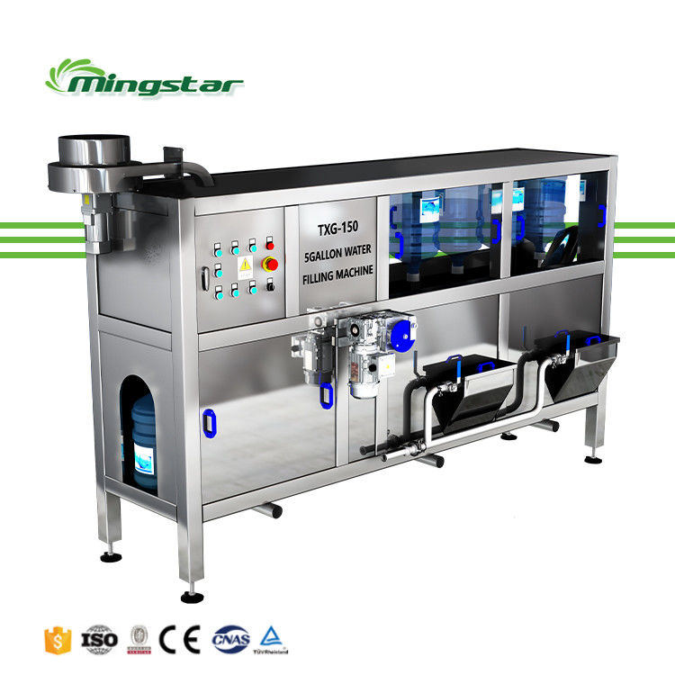 Hot Sale 5 Gallon Drinking Bottle Water Washing Capping 5 Gallon Water Filling Machine
